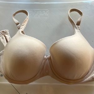 Body by Victoria 34DDD (34F) Nude Lined Demi Bra